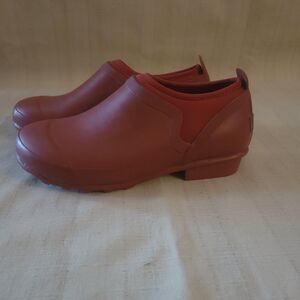 L.L. Bean Rugged Wellie Waterproof Pull On VertiGrip Rubber Outsole Women 8